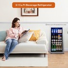 Ca'Lefort Beverage Cooler Refrigerator LED Light Display 100 Cans Mini Fridge — photo 4