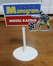 Monogram 1:32 Slot Car Miniature 3d Printed Sign Fan Art Diorama Display 