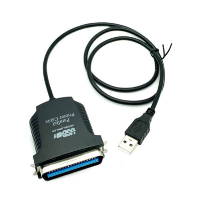 USB to Parallel Printer Cable, 36pin USB Port Adapter Adaptor Cable L'YR