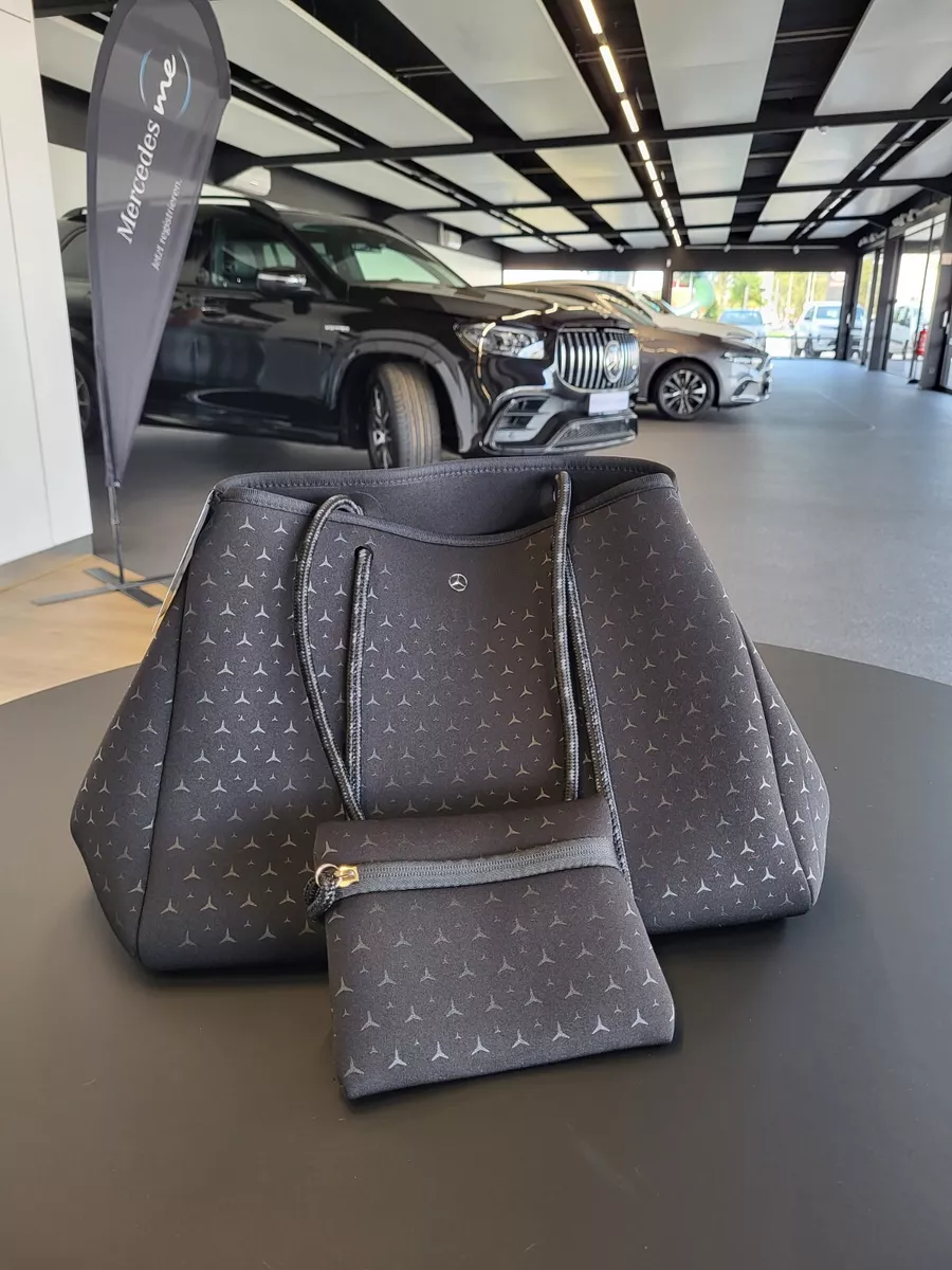 Original MERCEDES Einkaufstasche mit abnehmbare Kosmetiktasche 
