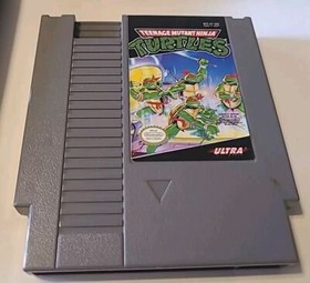 Teenage Mutant Ninja Turtles NES Nintendo con scatola! Raro!