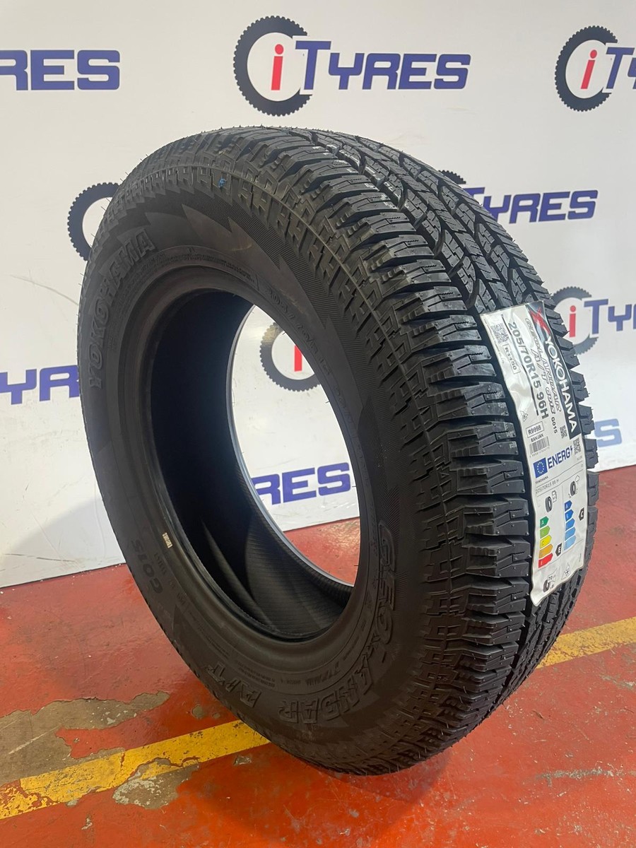 X4 205 70 15 96H YOKOHAMA GEOLANDAR G015 ALL TERRAIN 4X4 TYRES 205