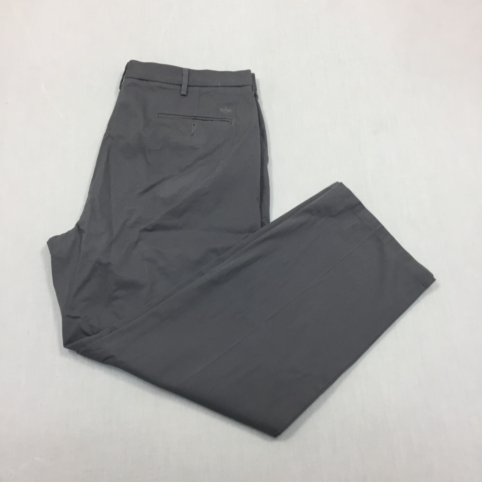 Dockers Chino Trousers Cotton Pants Straight Fit Mens Size 40W 30L Grey