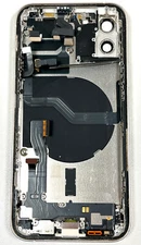 Apple iPhone 12 6.1" 2020 White Rear Back Case OEM Great Glass Grade B!