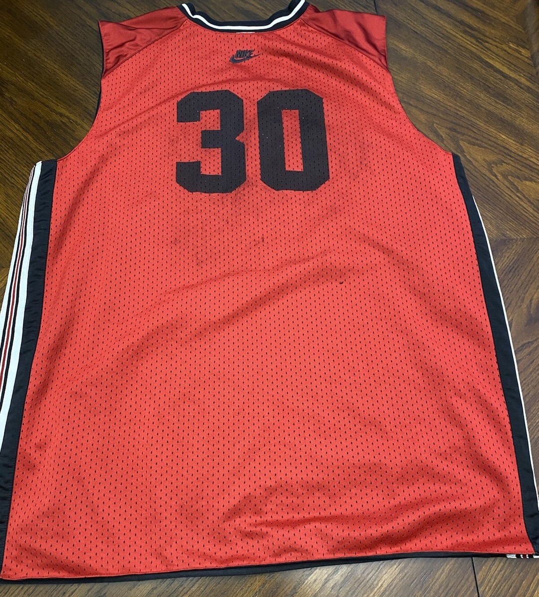Men's Nike Supreme #30 West Reversible NBA Basketball Jersey All