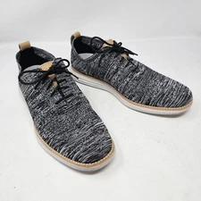 Cole Haan Original Grand Men's Size 8 C30234 Grey Wingtip Oxford Black White