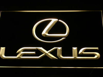 Lexus Display LED Neon Light Sign for Car Parts Store Repair Services Garage
