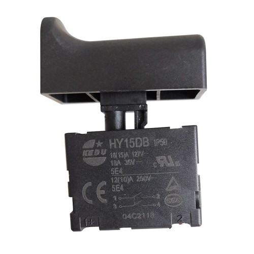 HY15DB IP50 18 (15) A 127V Lock Off Trigger Switch For Mower Saw - Foto 8