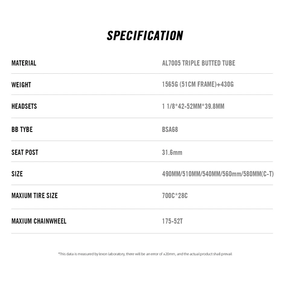 Fixed Gear Frameset Extra Light Track/Single Speed Rennrad Rahmen Carbon Gabel - Bild 2 von 4