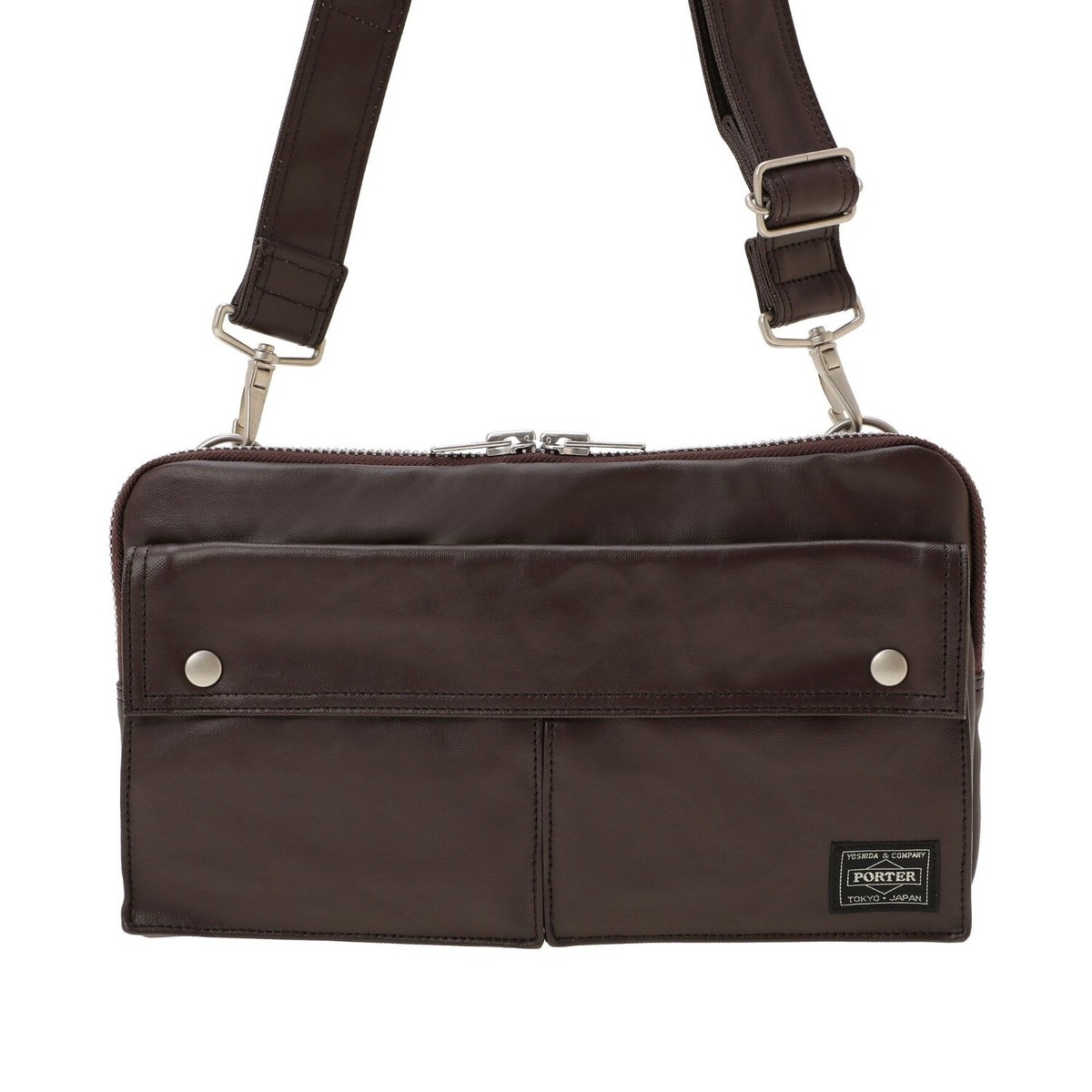 ASH POPUP01SOFTBRASILBLACK 関税送料込 ASK availability First) PORTER / FREE STYLE SHOULDER BAG