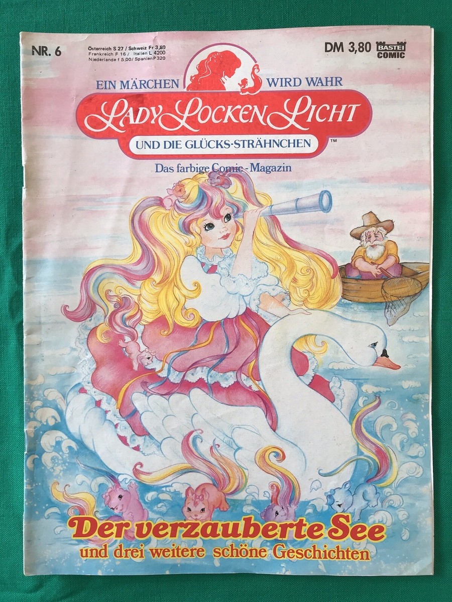 No. 6 German Magazine Comic Lady Locken Licht Lovely Locks And The