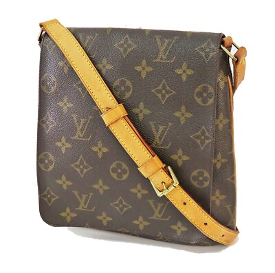 echt LOUIS VUITTON Musette Salsa PM Monogramm Schultertasche Handtasche #59263