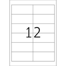 HERMA Folien-Etiketten SPECIAL, 97,0 x 42,3 mm, transparent