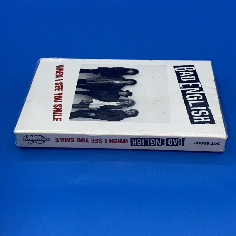 Bad English When I See You Smile Cassette SIngle New 1989 - Image 4 of 4