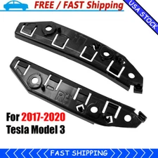 For 2017-2020 Tesla Model 3 Pair Front Left+Right Side Bumper Bracket Fender