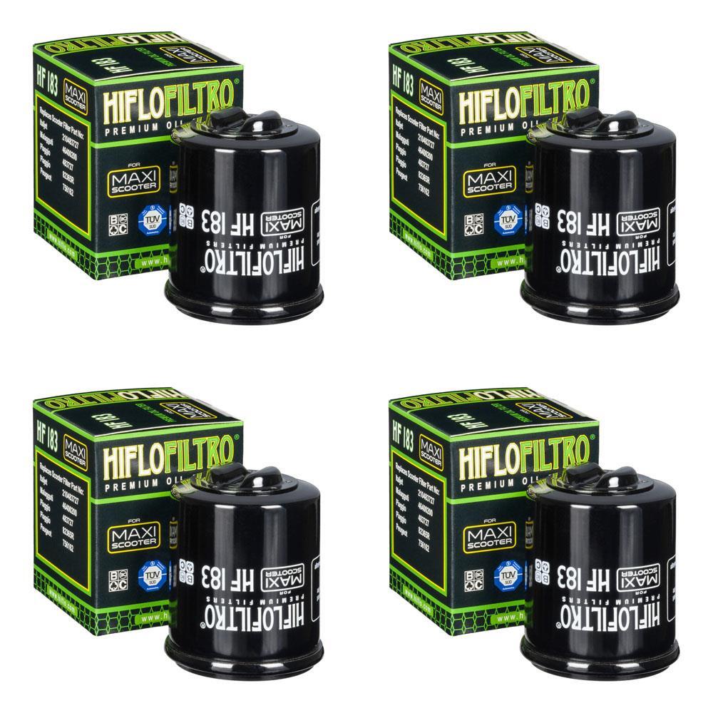 4 x Hiflo Filtro HF183 Premium Oil Filter fit Benelli 250 Adiva 06