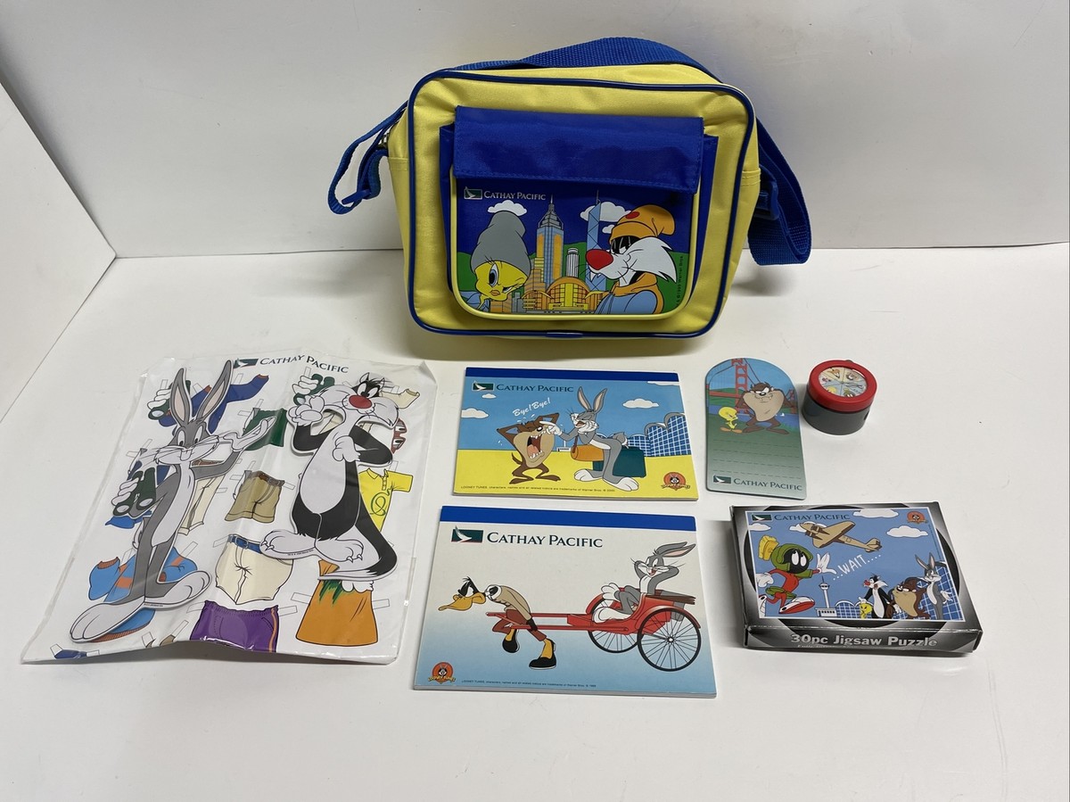 Cathay Pacific Airline Carry on Activity Swag Bag 1999