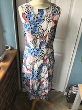 Marks and Spencer Collection Multi Patterned Sleeveless Dress Size 14 Regular