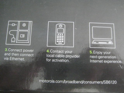 Motorola SB6120 SURFboard DOCSIS 3.0 eXtreme Broadband Cable Modem NEW in BOX - Picture 23 of 24