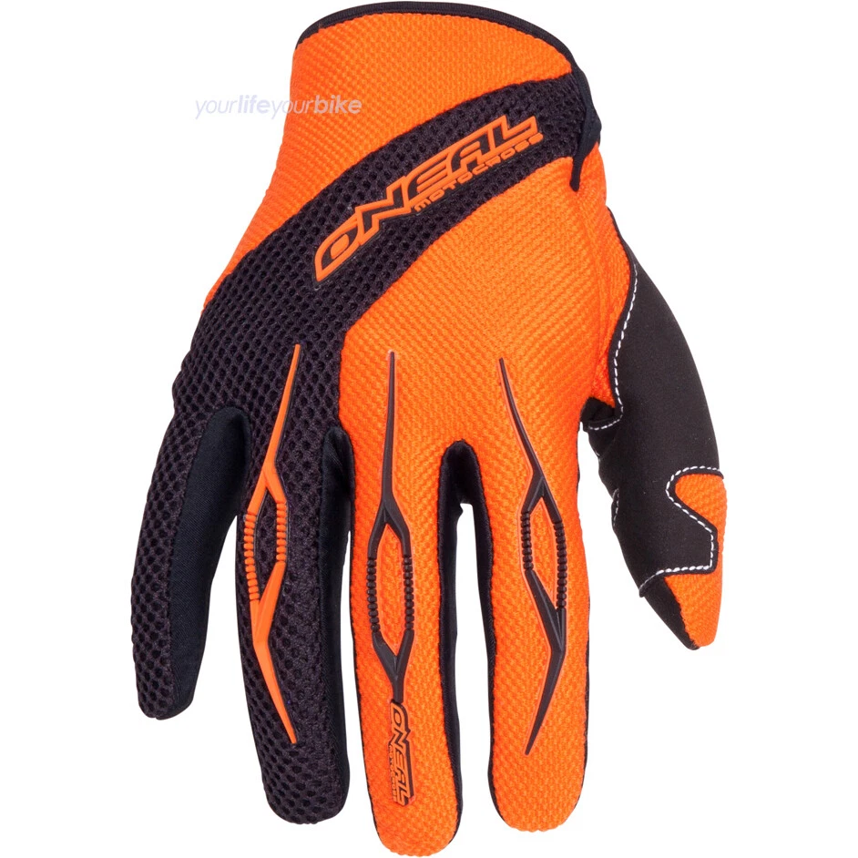 O'NEAL ELEMENT KIDS GLOVE MOUNTAINBIKE MOTOCROSS JUNIOR HANDSCHUHE KINDER ORANGE