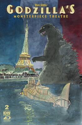 GODZILLA MONSTERPIECE THEATRE #2 VARIANT 10 COPY HORVATH IDW PUBLISHING