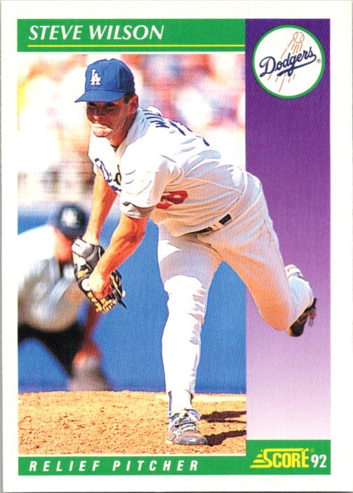 1992 Score - Rookie Prospects RC #812 Steve Wilson