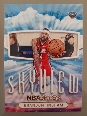 2022-23 Panini NBA Hoops Winter Skyview Brandon Ingram #16 New Orleans Pelicans