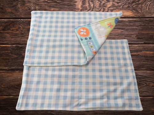 Burp Cloth Set of 2 Flannel and Minky - Picture 7 of 7