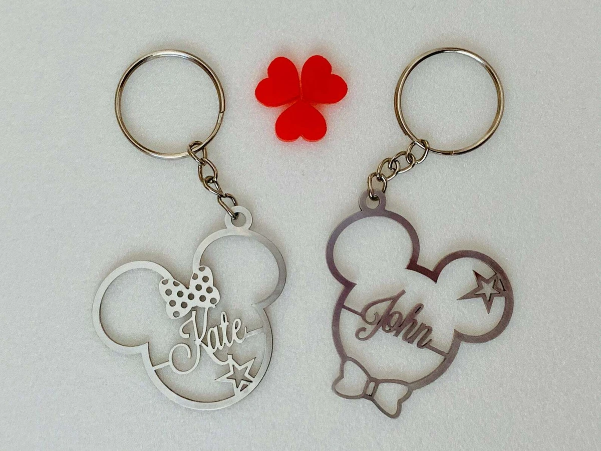 Disney keychains with best sale names