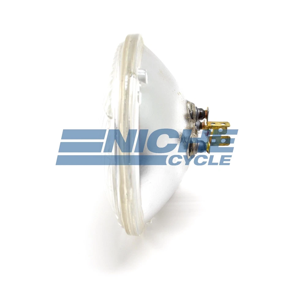 Sealed Beam Headlamp Headlight Bulb 5.75" 5-3/4" 37/60w Dual Filament 12v - Image 3 of 4