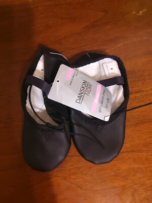 Danskin Now Black Girls Size 9 Dance Shoes New