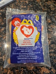 1998 McDonald’s Ty Teenie Beanie Baby #6 - Happy - New in Bag