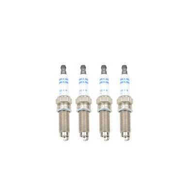 Bosch Set of 4 Spark Plugs Fine Wire Double Iridium 1mm Gap for Acura Honda 2.4L