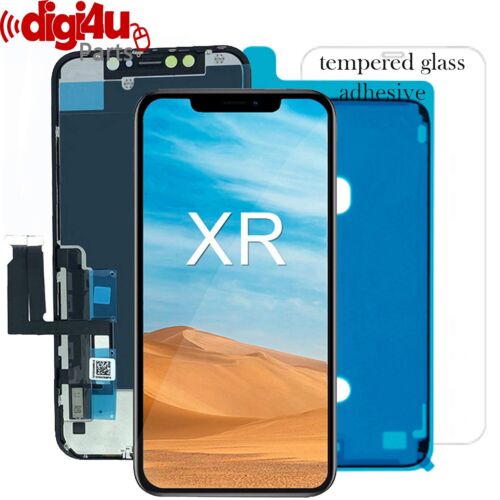 Digi4u For iPhone XR LCD Full HD Display Digitizer Screen Replacement Adhesive - Picture 1 of 8