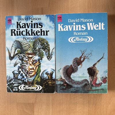 2x Heyne Fantasy David Mason - Kavins Rückkehr  + Kavins Welt