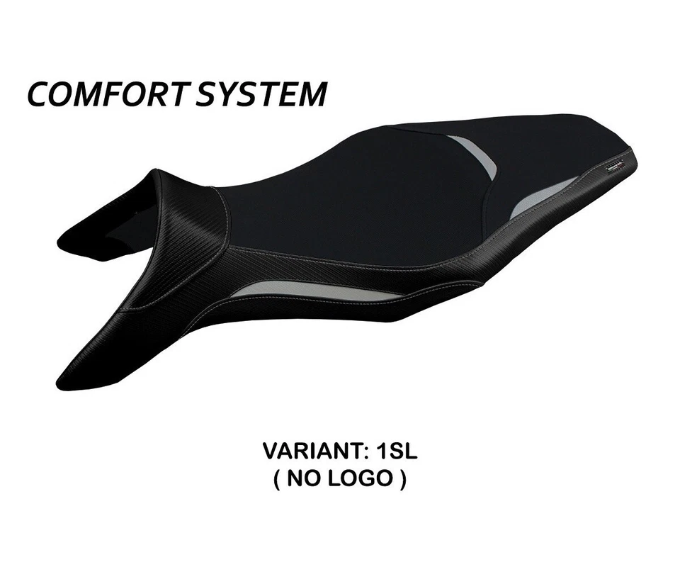 Rivestimento sella Asha Comfort System Argento (SL)T.I. YAMAHA MT-09 2013 > 2020 - Immagine 2 di 2