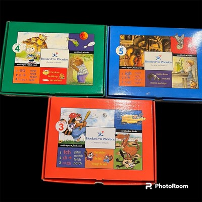 Hooked On Phonics Learn To Read Levels 3 4 5 Gateway Learning 4&5 New 3 Opened