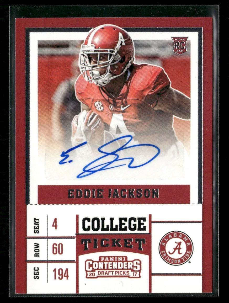 Eddie Jackson trading card
