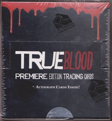 2012 TRUE BLOOD PREMIERE EDITION TRADING CARDS FACTORY SEALED BOX 4170 of 7000
