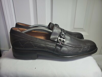 Bacco Bucci Mens Loafers Sz 11W Brown Leather | eBay