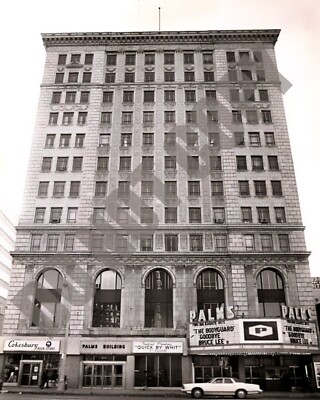 Palms Theatre Filmore In Detroit On Woodward With Marque 8x10 Photo