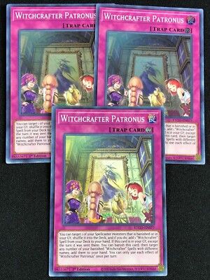 Yu-Gi-Oh! Witchcrafter Patronus – MP21-EN085 Common 1. Auflage, Sammelkarte