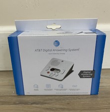 AT T 1740 Digital Answering System With Time and Day Stamp - White