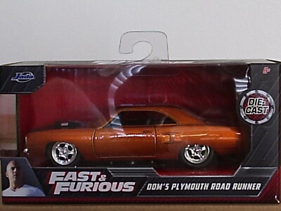 Fast and Furious Doms Plymouth Road Runner scale 1:32