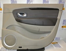 RENAULT GRAND SCENIC MK3 2009 - 2014  DRIVERS SIDE FRONT DOOR CARD OSF LEATHER