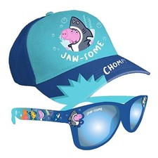 Peppa Pig George Children's Summer Hat and Sunglasses UV protection for Holiday