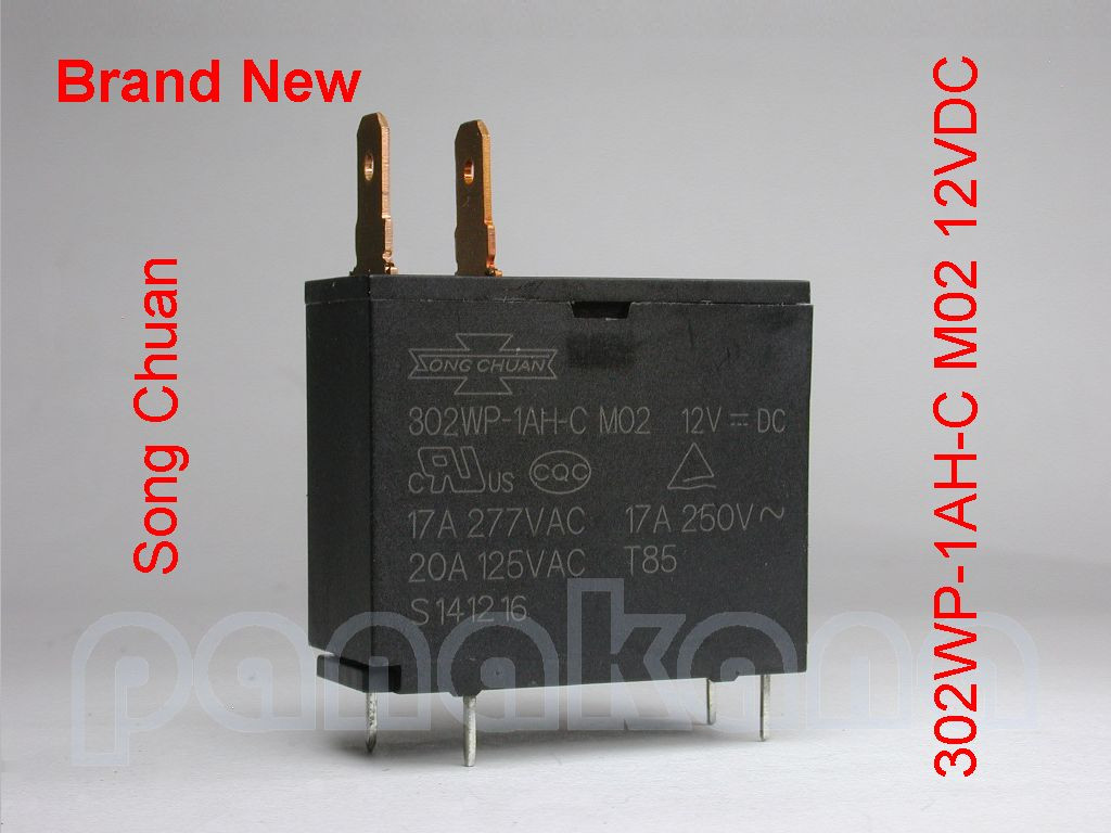 Relè Song Chuan 891WP-1A-C 24VDC (Compatibile GT-1A-24D, CMP6-S-DC24V, HF102F, G4A-1A-E)