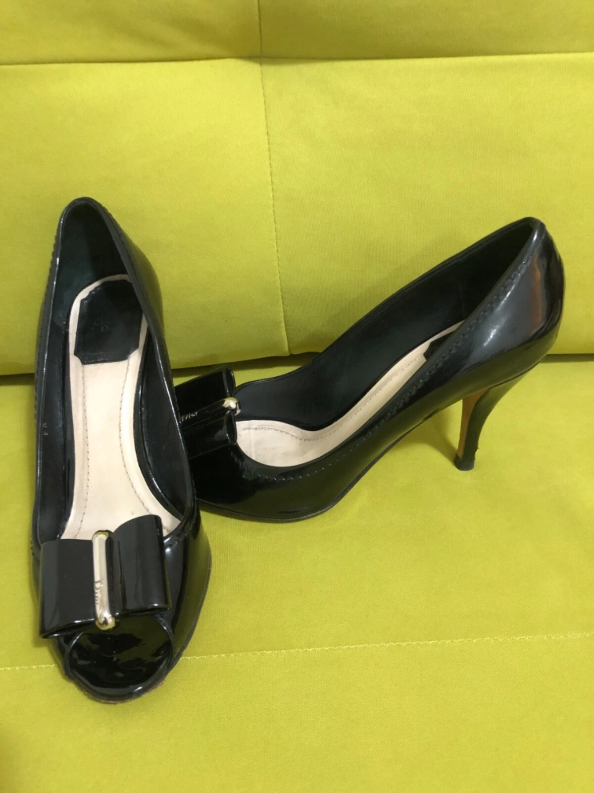 Escarpins DIOR/peeptoe