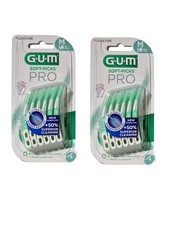2x GUM Soft-Picks Pro Medium 2x 30 Stück Zahnstocher Interdentalbürste