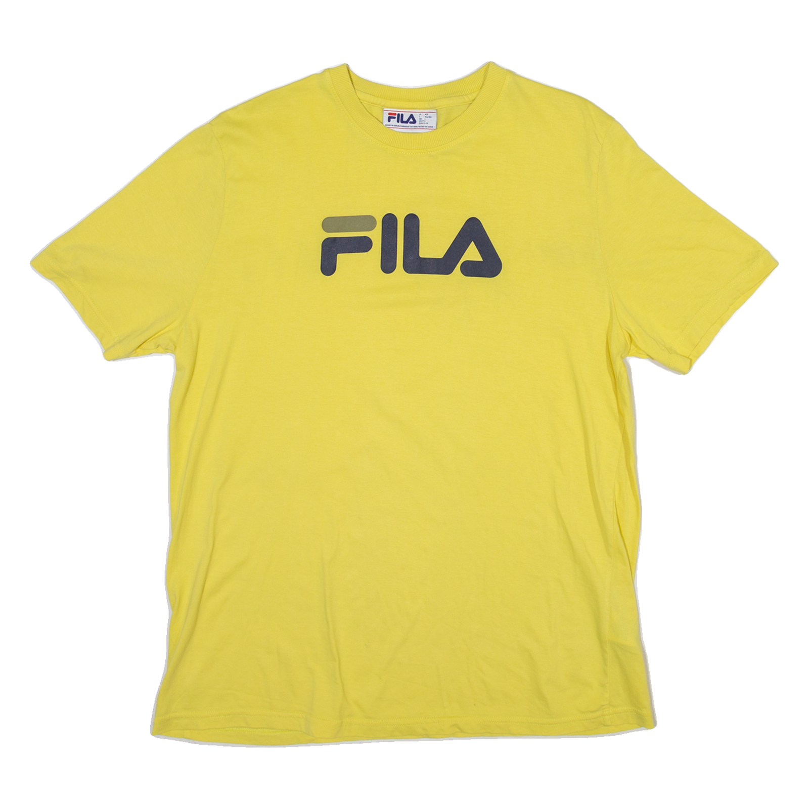 FILA Maglietta Uomo Giallo L